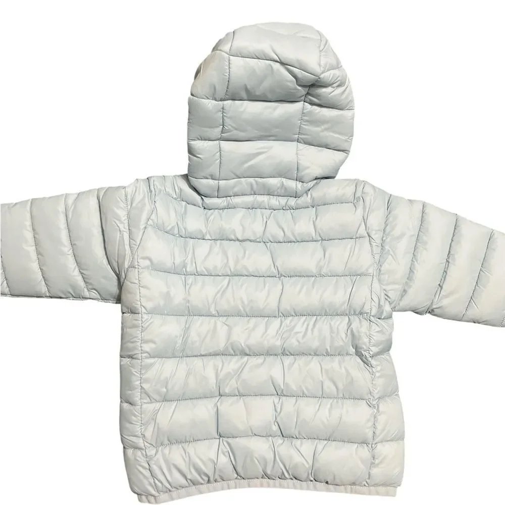 SAVE THE DUCK Sky Blue Kids Puffer Coat
